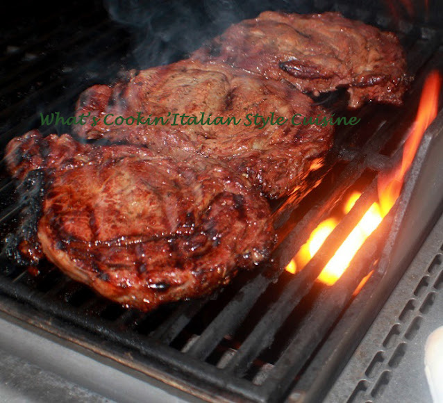 guinness grilled ribeyes