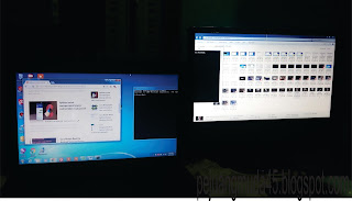 cara setting dual view monitor atau extended monitor