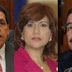 César Pina Toribio, Margarita Cedeño y Danilo Medina