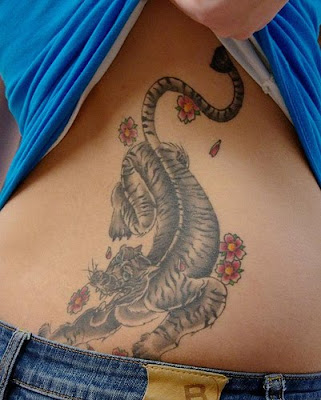 Tiger Tattoo- Back Tattoo