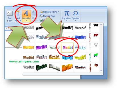  Cara  Membuat Tulisan  Melengkung Di  Microsoft Word  cara  