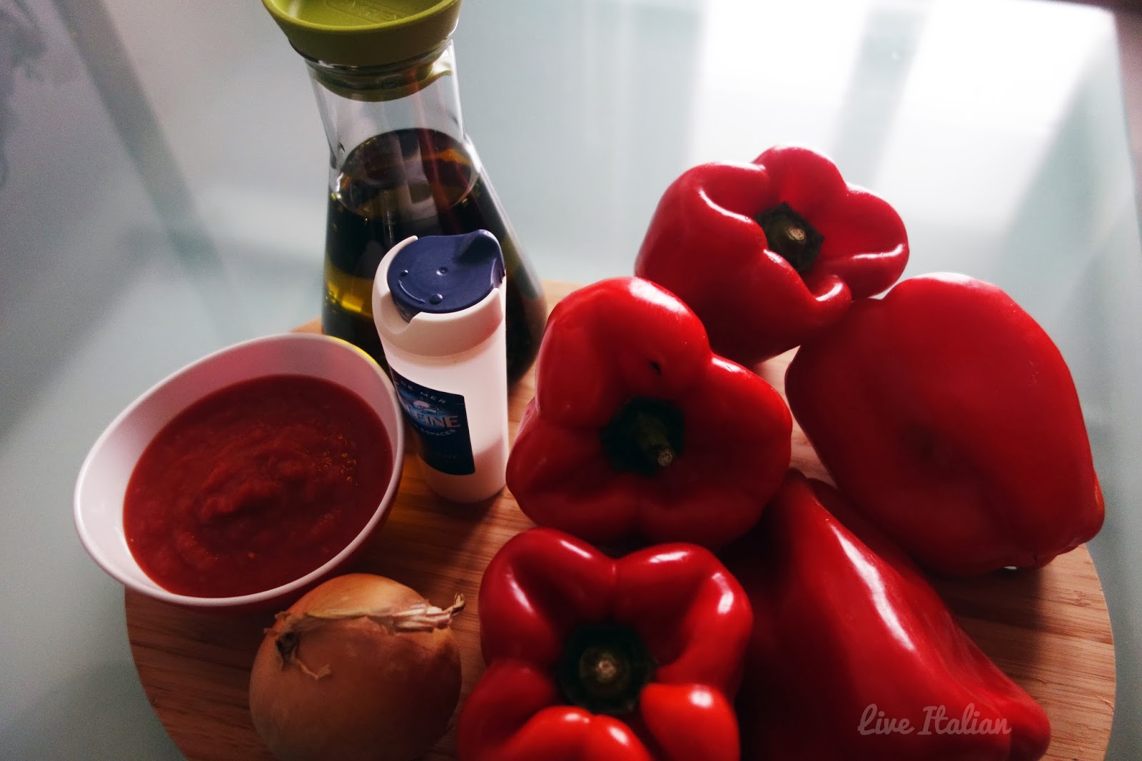 Italian Capsicum Sautee - Peperonata