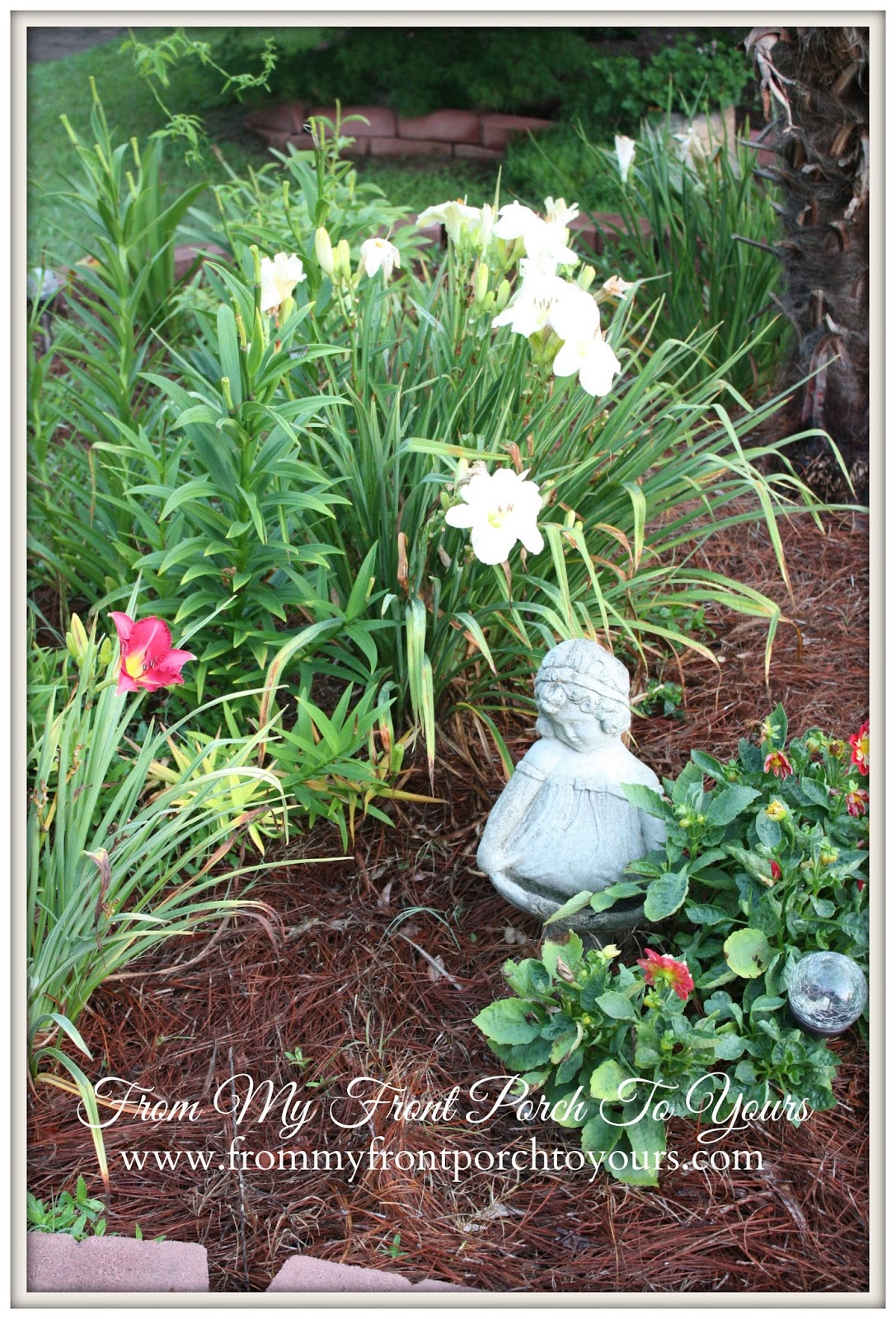 From My Front Porch To Yours- Flower Garden
