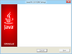 Install JavaFx 2.0 SDK Setup