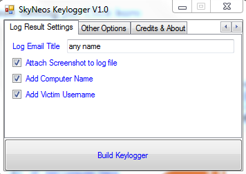 skyneos keylogger v1.0