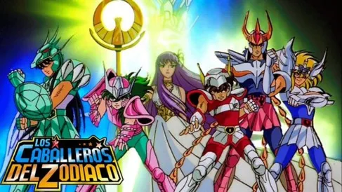 Los Caballeros del Zodiaco, serie de anime