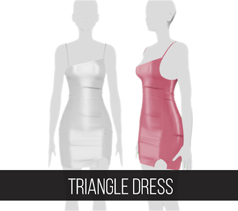 TRIANGLE DRESS