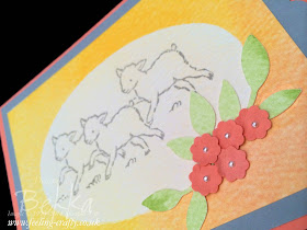 Counting Sheep - A Storybook Friends Card by UK Stampin' Up! Demo Bekka - she taught this at a class check it out here