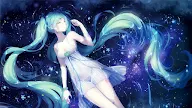 Hatsune Miku Lying In The Water