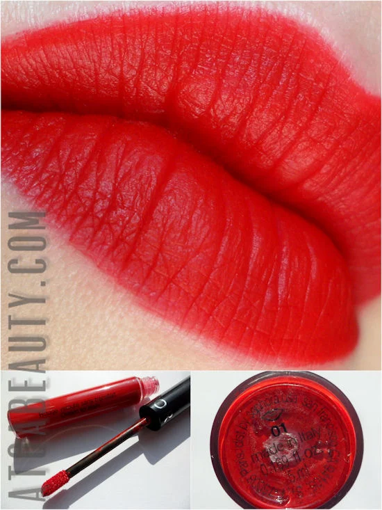 Sephora, Cream Lip Stain, 01 Always Red