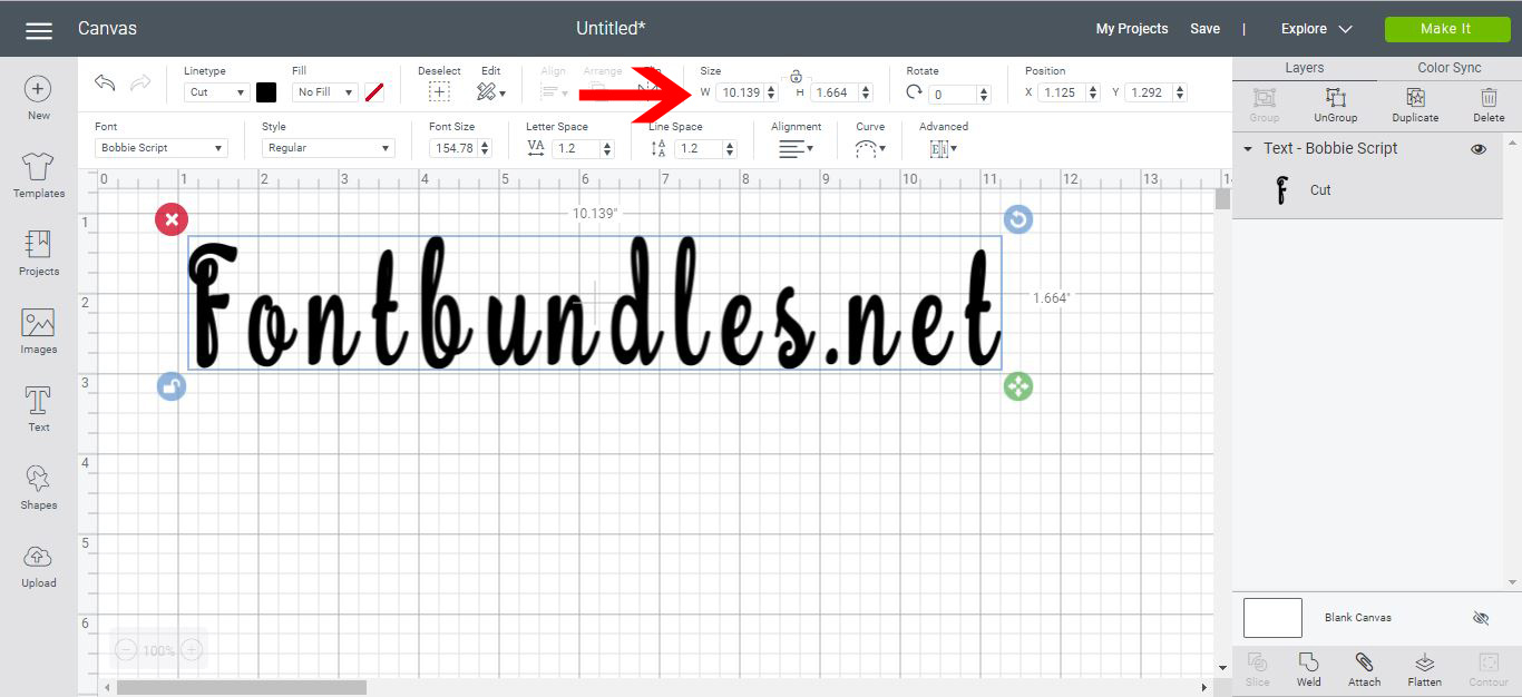How to Use the Text Edit Panel in Cricut Design Space | Design Bundles
