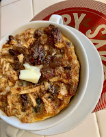 Fruitcake Bread Pudding Tall Blonde Cookbook Recipe