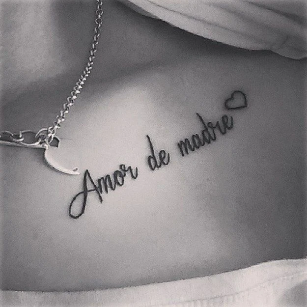 tatuaje dedicado a una madre