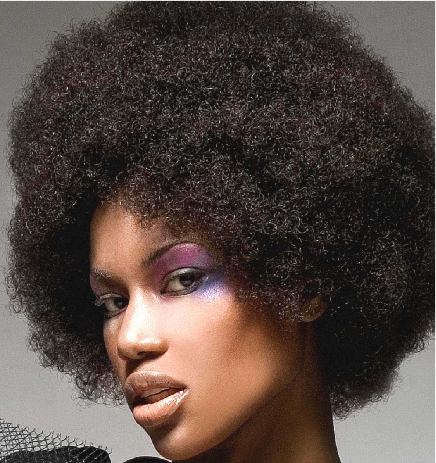 Natural Hair Style - (1) Afro Style