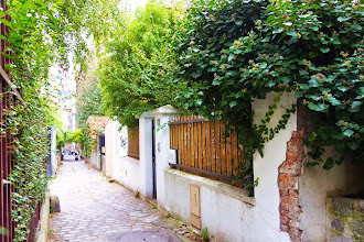 Paris : Passage des Soupirs, exquise venelle bucolique - XXème