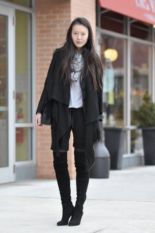 Zara over the knee boots Â« a pair  a spare