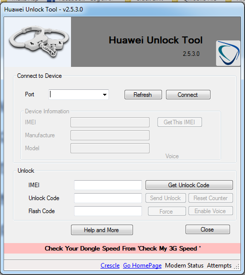 Unlock Huawei tool