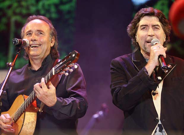 SERRAT Y SABINA EN MADRID (PALACIO DE LOS DEPORTES)