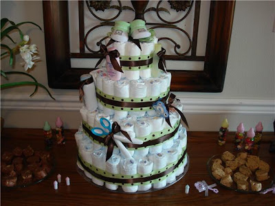 Diapers Cake on Diaper Cakes