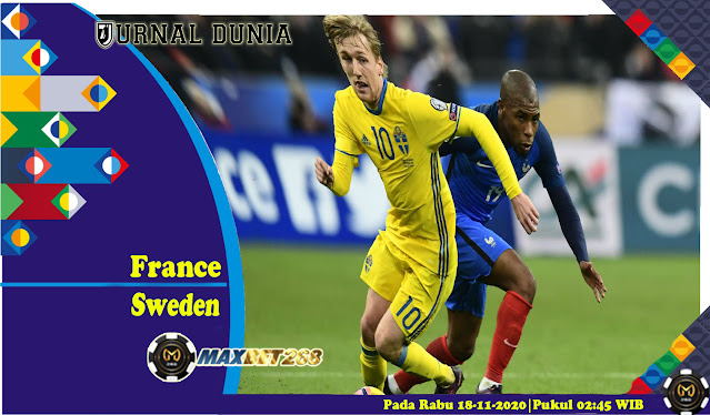 Prediksi Prancis Vs Swedia, Rabu 18 November 2020 Pukul 02.45 WIB @ Mola TV