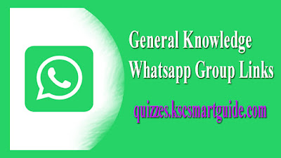 General Knowledge-Whatsapp Group Links