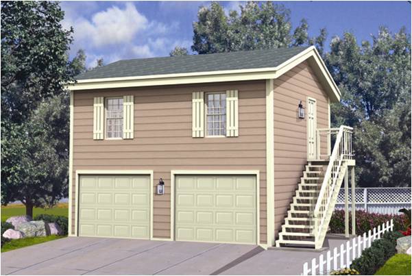 2 Car Garage With Apartment Plans