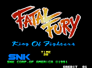 fatal fury - the king of fighters logo