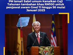 GCR Tambah 20 Hari, KGT Naik RM100 Buat Penjawat Awam Bermula 2023!