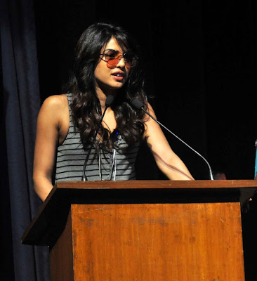 Priyanka Chopra in a Awesome Avatar at St. Andrews College 