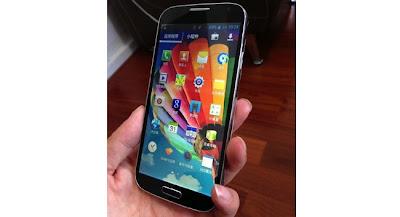 s6  with a 5-inch display, quad-core MT6589 CPU,1Ghz, along with 1GB RAM and 4GB ROM