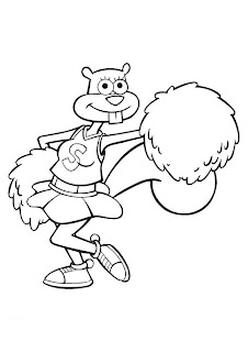 sandy coloring pages ideas for kids