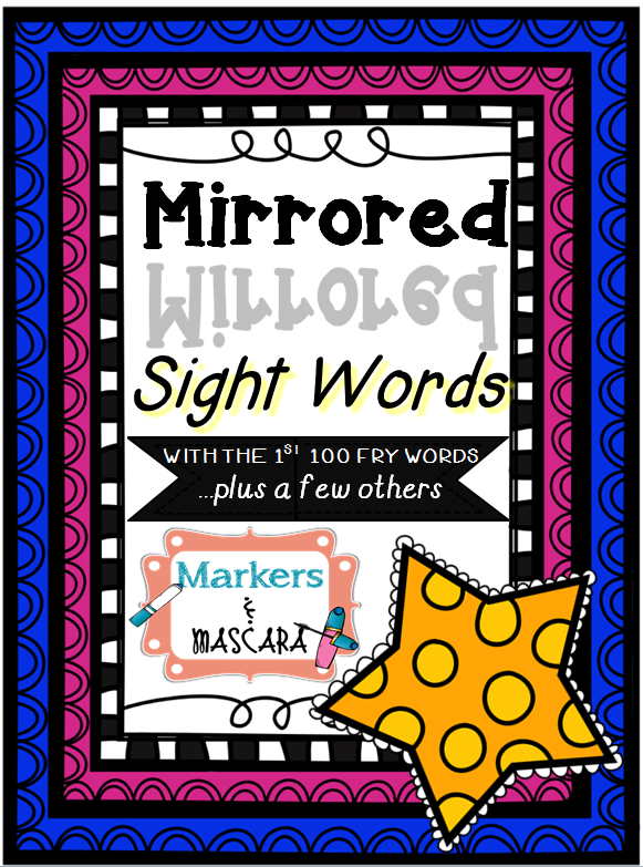 http://www.teacherspayteachers.com/Product/Freebie-Mirrored-Sight-Words-with-Fry-Words-1301760