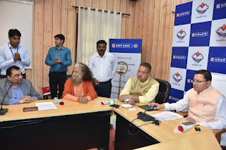 Virtual inauguration of eight HDFC bank branches in Uttarakhand by Dhaami