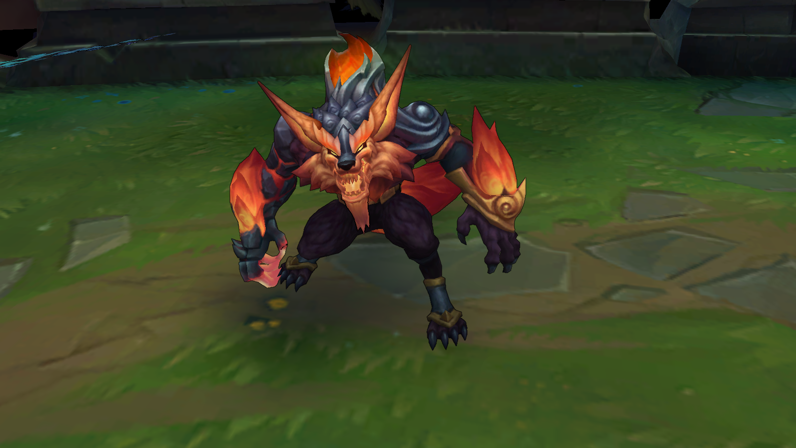 Mod Skin Warwick Fire Fang