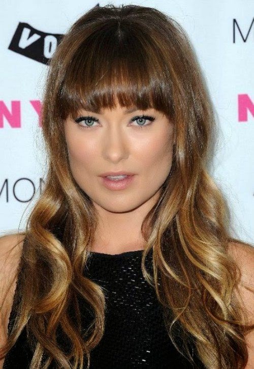 10 Long Hairstyles with Bangs 2015