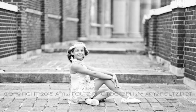 dance class photoshoot at Fairbanks Park in Terre Haute, Indiana