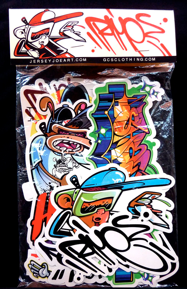 graffiti stickers