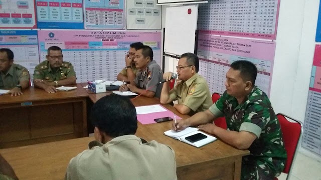 BABINSA HADIRI RAKOR KAMTIBMAS KECAMATAN POLOKARTO