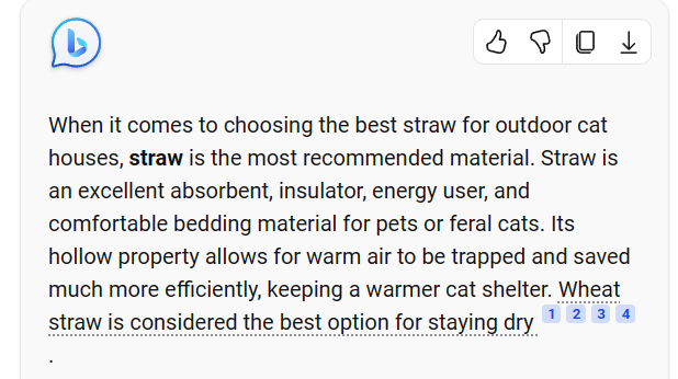 Is straw a type of hay? I need straw—not hay—for a cat shelter