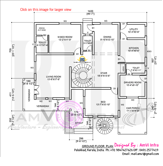 Ground floor plan