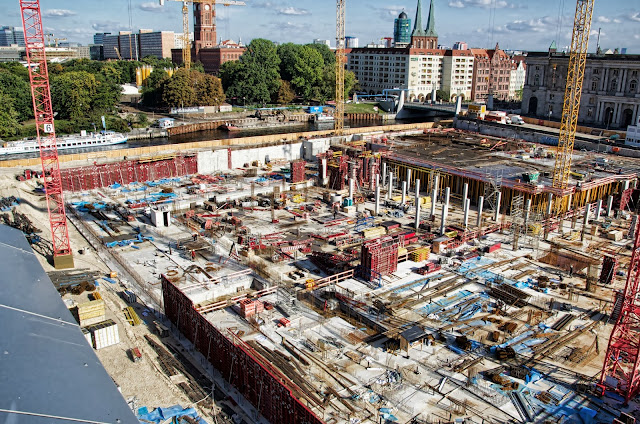 Baustelle Berliner Schloss, Stadtschloss, Schlossplatz, 10178 Berlin, 01.10.2013