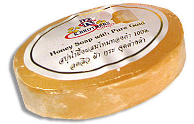 Honey Soap with Pure Gold 24k