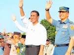 Kementan Dan TNI AL Melepas Satu Brigade Alat Dan Mesin Pertanian