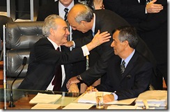 Michel Temer e José Roberto Arruda