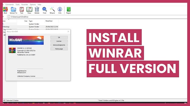  bit full  adalah sebuah aplikasi rar yang digunakan untuk membuat Download Winrar 64 Bit Full 2022