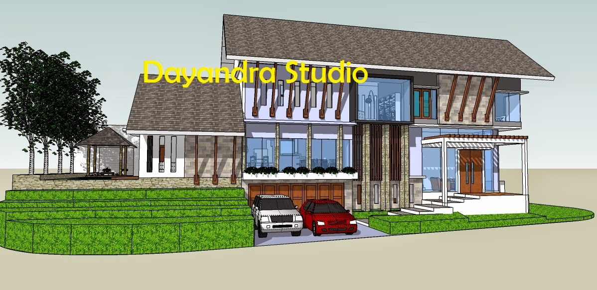 Desain Rumah Kota Wisata - Cibubur ~ dayandra studio
