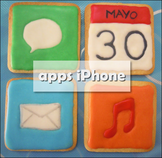 Galletas Decoradas: Galletas de apps de iPhone/iPad