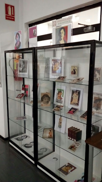 Sala Primera Centro de la Biblioteca A. de Nebrija. Homenaje a Carmen de Burgos Colombine (1867-2017)