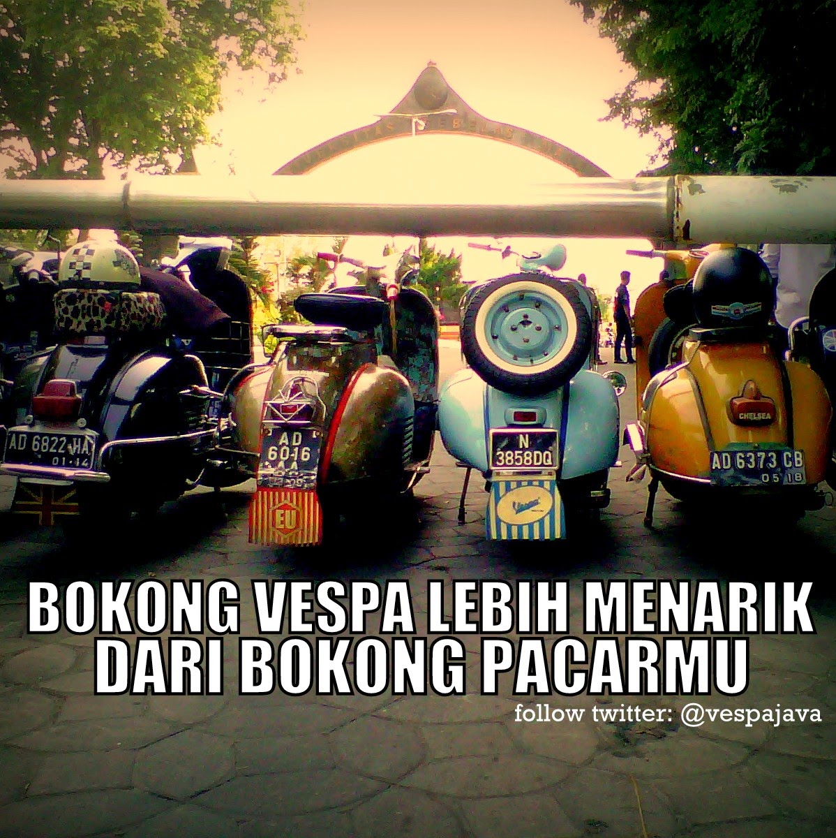 Meme Lucu Vespa DP BBM Lucu Kocak Dan Gokil