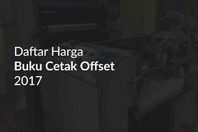 Daftar Harga Cetak Buku